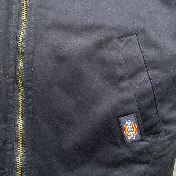 Vintage Dickies Patch Industrial Jacket Large, Navy Blue - Picture 6 of 6